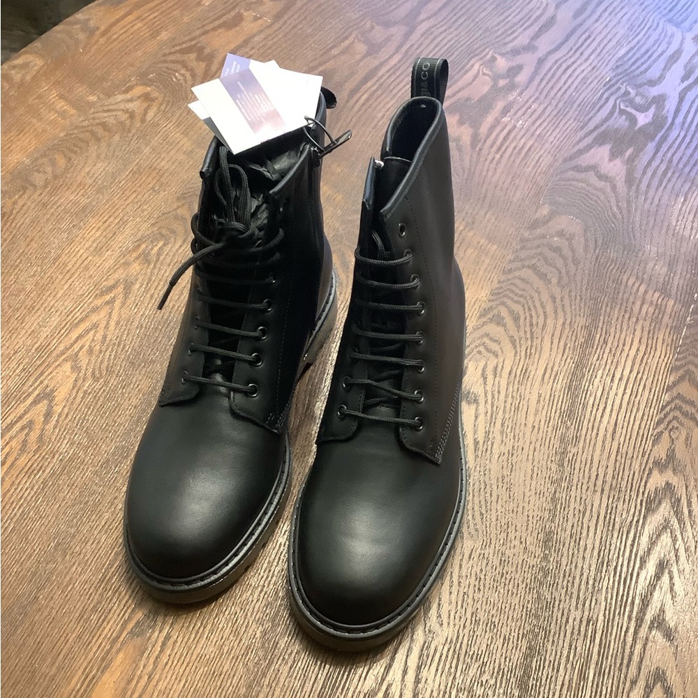 Black Leather Ladies Boots